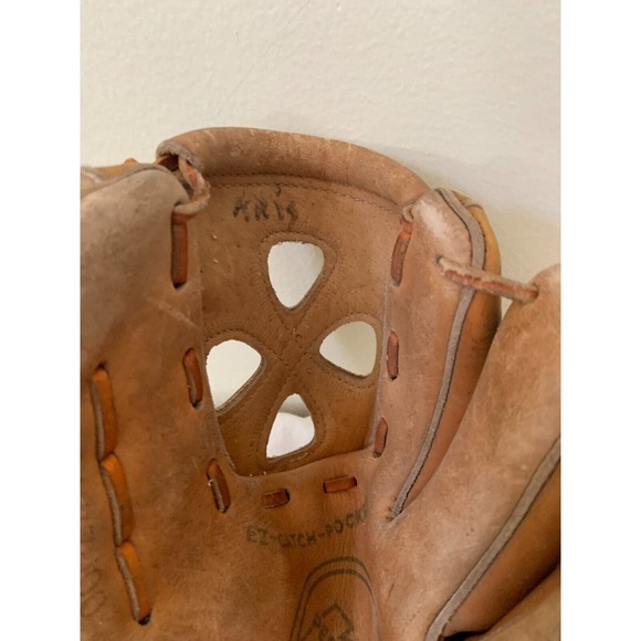 Vintage ALL PRO Baseball Glove Pee Wee PW 77-100 Leather EZ-Catch RHT Glove - Picture 7 of 10